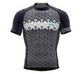 Arrows Gray Short Sleeve Cycling PRO Jersey
