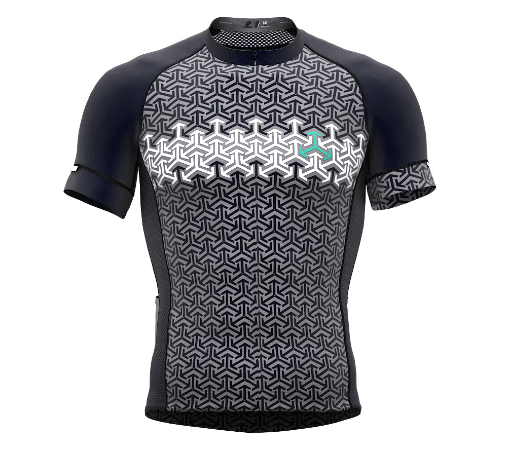 Arrows Gray Short Sleeve Cycling PRO Jersey