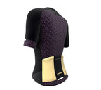 Arrows Purple Short Sleeve Cycling PRO Jersey