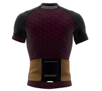 Arrows Red Short Sleeve Cycling PRO Jersey
