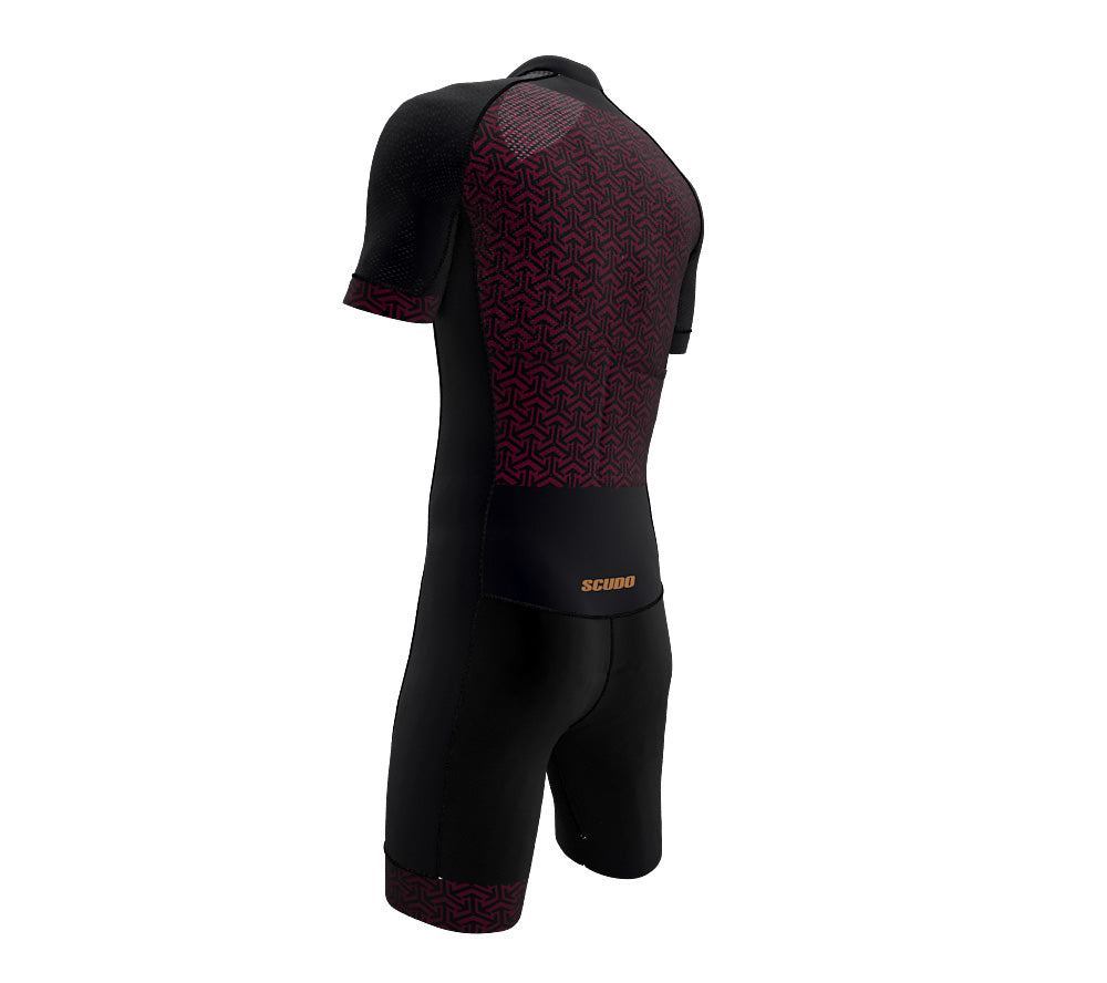 Arrows Red Scudopro Cycling Speedsuit for Man