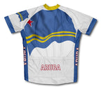 Aruba Flag Cycling Jersey for Men and Women
