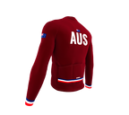 ScudoPro Pro Thermal Long Sleeve Cycling Jersey Country CODE Australia Vine | Men and Women
