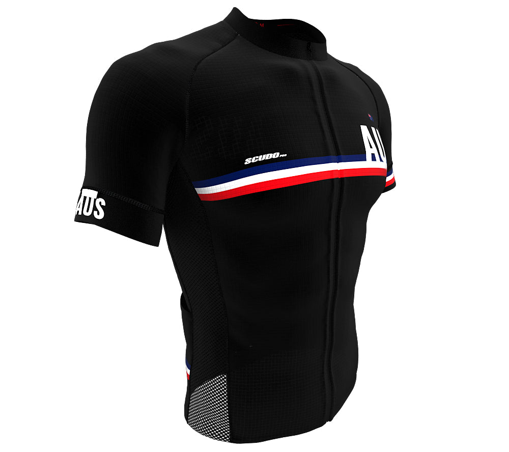 Australia Black CODE Short Sleeve Cycling PRO Jersey for Men and Women