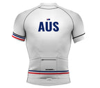 Australia White CODE Short Sleeve Cycling PRO Jersey for Men and Women