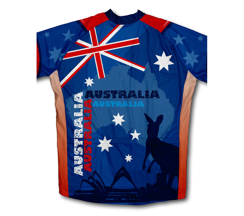 Australia Kangaroo Winter Thermal Cycling Jersey