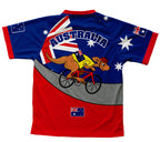 Australia Kangaroo Rider Technical T-Shirt for Men and Women
