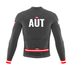 ScudoPro Pro Thermal Long Sleeve Cycling Jersey Country CODE Austria Gray | Men and Women