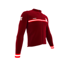 ScudoPro Pro Thermal Long Sleeve Cycling Jersey Country CODE Austria Vine | Men and Women