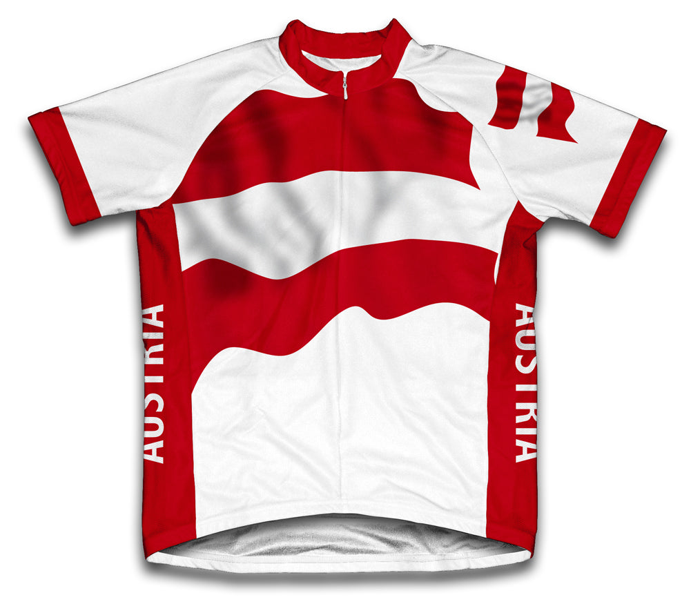 Austria Flag Cycling Jersey for Men and Women