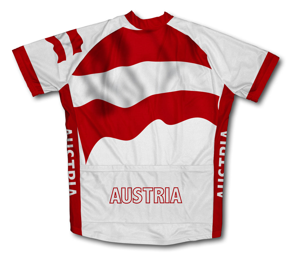 Austria Flag Cycling Jersey for Men and Women