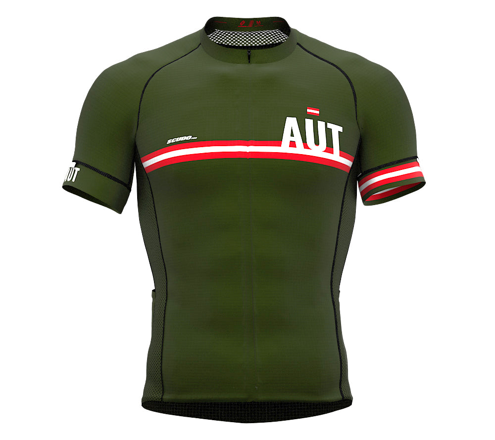 Austria Green CODE Short Sleeve Cycling PRO Jersey for Men and WomenAustria Green CODE Short Sleeve Cycling PRO Jersey for Men and Women