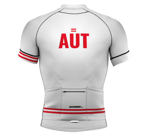 Austria White CODE Short Sleeve Cycling PRO Jersey for Men and Women