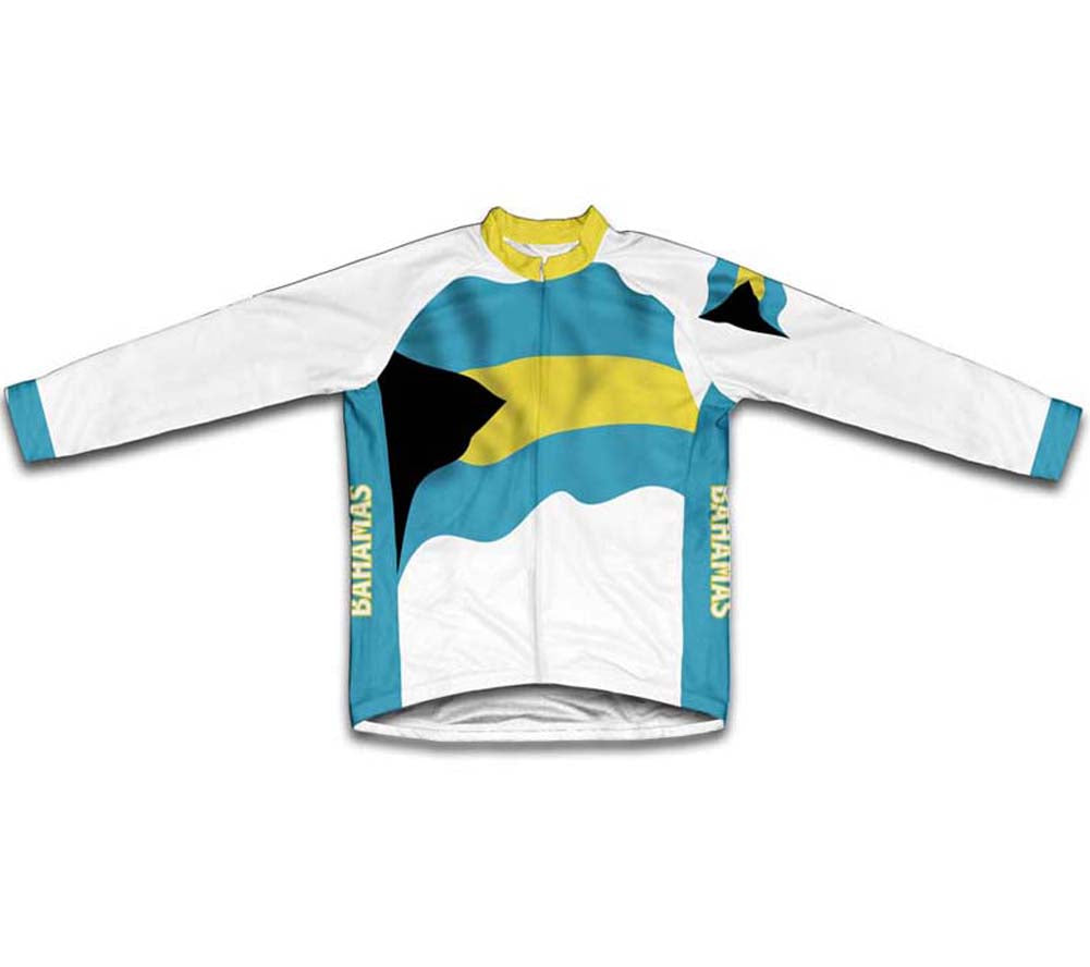 Bahamas Flag Cycling Jersey for Men and Women