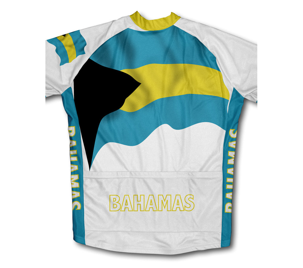 Bahamas Flag Winter Thermal Cycling Jersey
