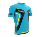 Bahamas  Full Zipper Bike Short Sleeve Cycling Jersey