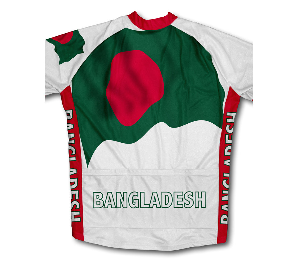 Bangladesh Flag Winter Thermal Cycling Jersey