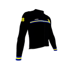 ScudoPro Pro Thermal Long Sleeve Cycling Jersey Country CODE Barbados Black | Men and Women