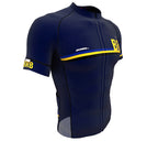 Barbados Blue CODE Short Sleeve Cycling PRO Jersey for Men and Women