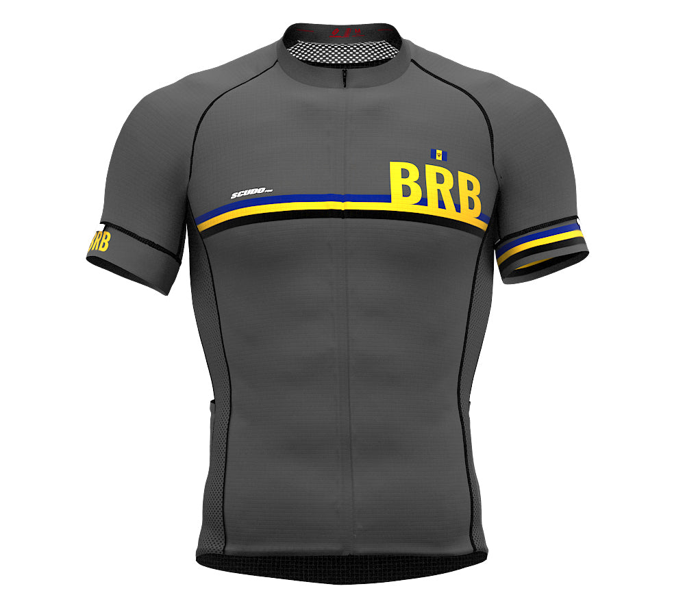 Barbados Gray CODE Short Sleeve Cycling PRO Jersey for Men and WomenBarbados Gray CODE Short Sleeve Cycling PRO Jersey for Men and Women
