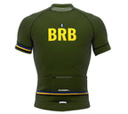 Barbados Green CODE Short Sleeve Cycling PRO Jersey for Men and Women