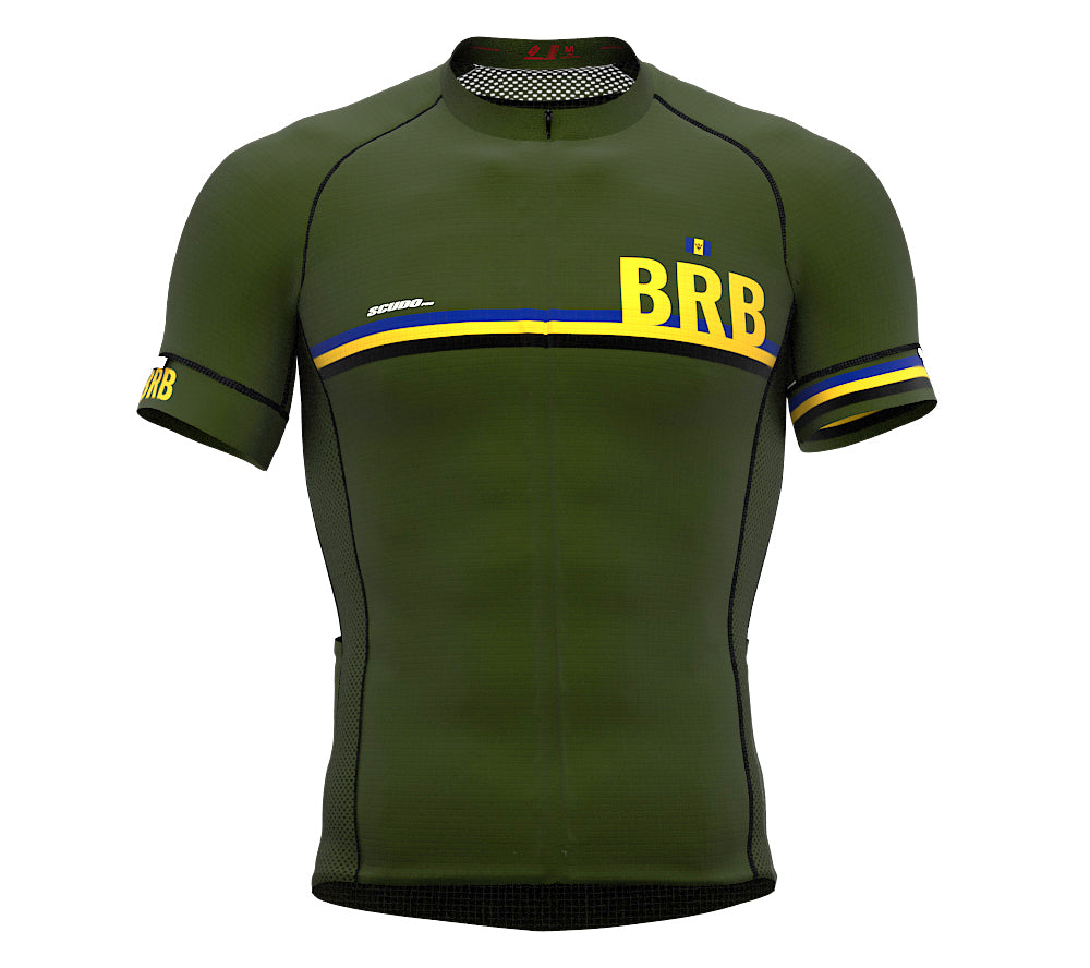 Barbados Green CODE Short Sleeve Cycling PRO Jersey for Men and WomenBarbados Green CODE Short Sleeve Cycling PRO Jersey for Men and Women