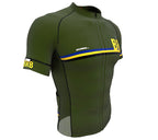 Barbados Green CODE Short Sleeve Cycling PRO Jersey for Men and Women
