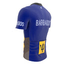 Barbados  Full Zipper Bike Short Sleeve Cycling Jersey