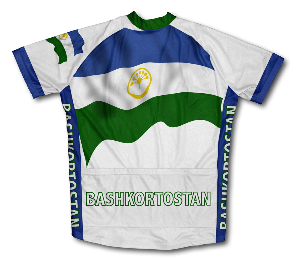 Bashkortostan Flag Cycling Jersey for Men and Women