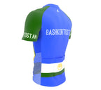 Bashkortostan  Full Zipper Bike Short Sleeve Cycling Jersey