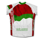 Belarus Flag Cycling Jersey for Men and Women