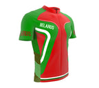 Belarus  Full Zipper Bike Short Sleeve Cycling Jersey