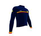 ScudoPro Pro Thermal Long Sleeve Cycling Jersey Country CODE Belgium Blue | Men and Women