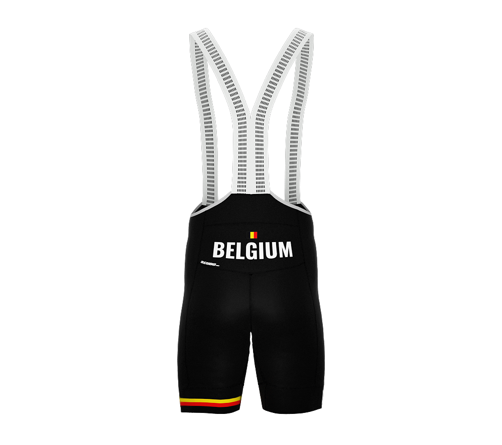 Belgium CODE Cycling Pro Bib Shorts Bike for Men