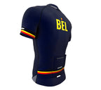 Belgium Blue CODE Short Sleeve Cycling PRO Jersey for Men and Women