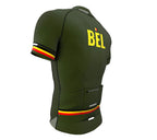 Belgium Green CODE Short Sleeve Cycling PRO Jersey for Men and Women