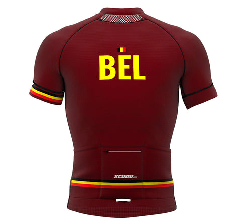 Belgium Vine CODE Short Sleeve Cycling PRO Jersey for Men and Women