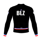 ScudoPro Pro Thermal Long Sleeve Cycling Jersey Country CODE Belize Black | Men and Women