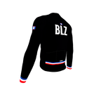 ScudoPro Pro Thermal Long Sleeve Cycling Jersey Country CODE Belize Black | Men and Women