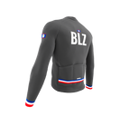 ScudoPro Pro Thermal Long Sleeve Cycling Jersey Country CODE Belize Gray | Men and Women