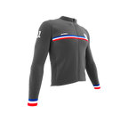 ScudoPro Pro Thermal Long Sleeve Cycling Jersey Country CODE Belize Gray | Men and Women