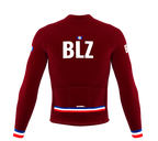ScudoPro Pro Thermal Long Sleeve Cycling Jersey Country CODE Belize Vine | Men and Women
