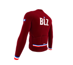 ScudoPro Pro Thermal Long Sleeve Cycling Jersey Country CODE Belize Vine | Men and Women