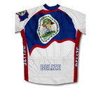 Belize Flag Winter Thermal Cycling Jersey