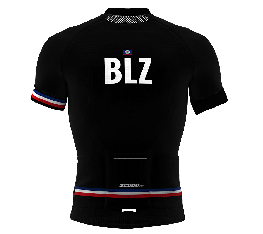 Belize Black CODE Short Sleeve Cycling PRO Jersey for Men and Women