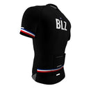 Belize Black CODE Short Sleeve Cycling PRO Jersey for Men and Women