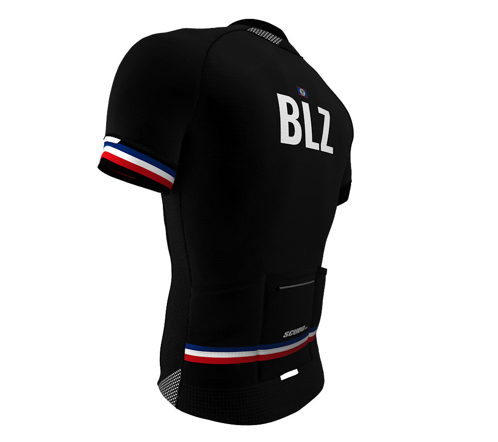 Belize Black CODE Short Sleeve Cycling PRO Jersey for Men and Women