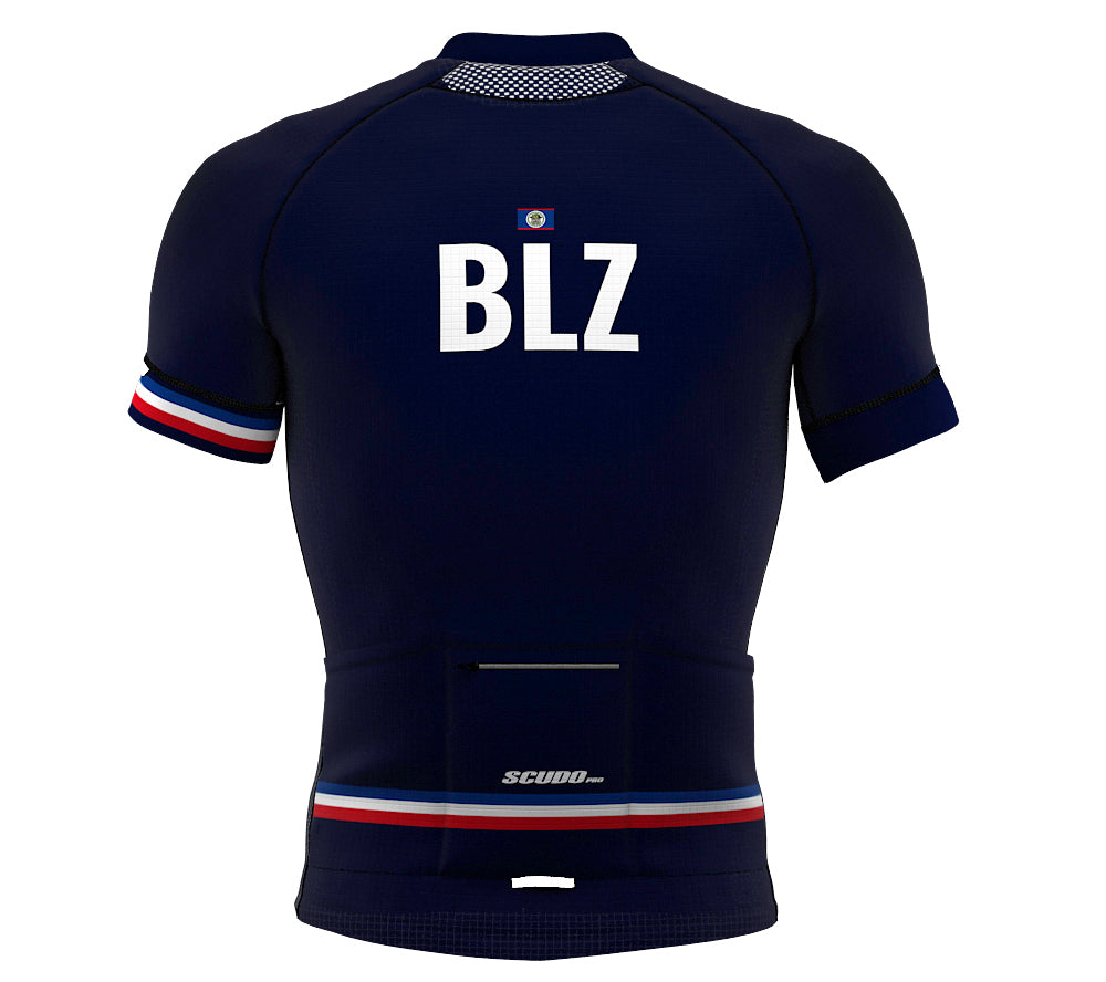 Belize Blue CODE Short Sleeve Cycling PRO Jersey for Men and Women