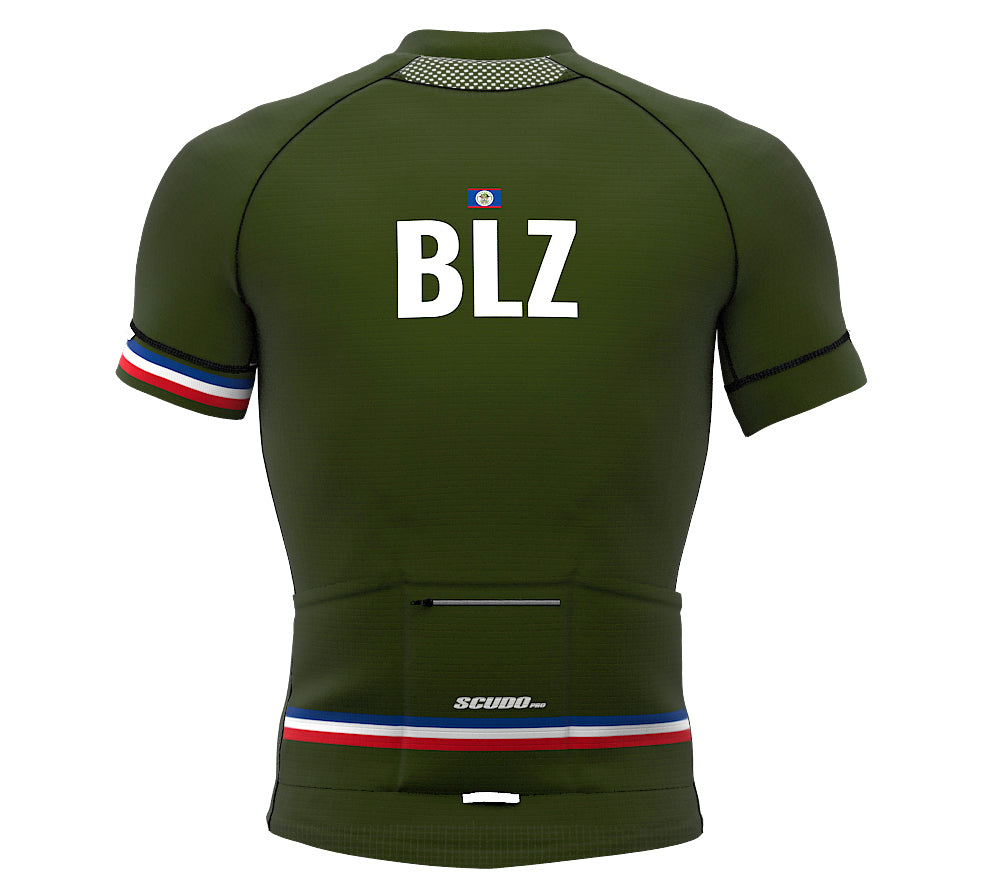 Belize Green CODE Short Sleeve Cycling PRO Jersey for Men and Women