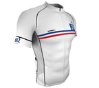 Belize White CODE Short Sleeve Cycling PRO Jersey for Men and Women